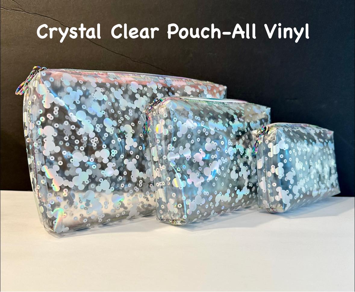 Crystal Clear Trio Pouch Pattern