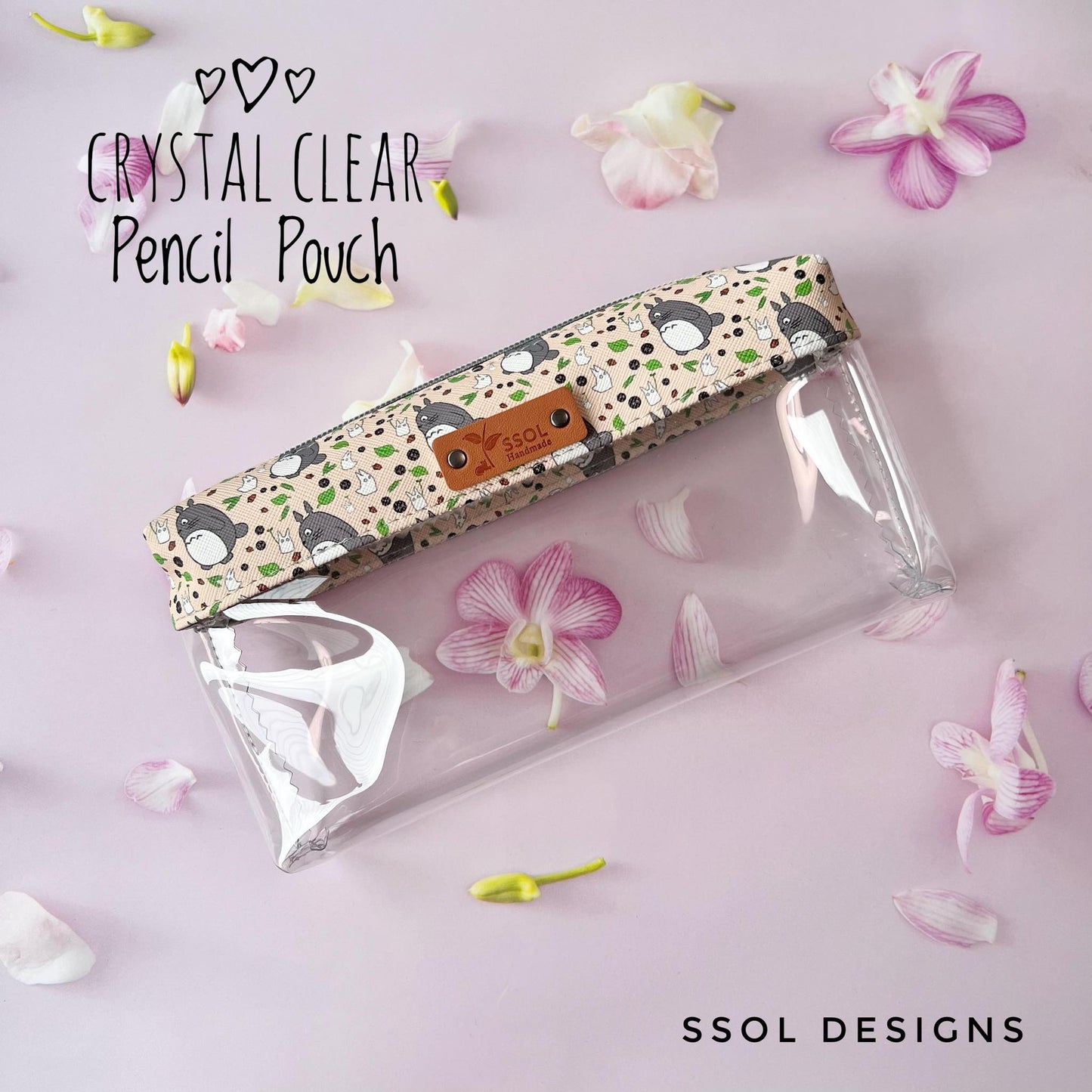 Crystal Clear Pencil Pouch - CCPP02