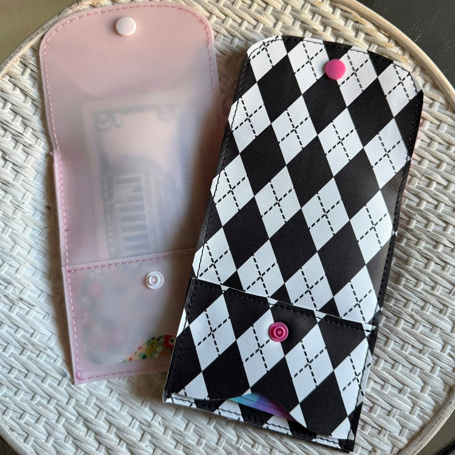 Mini Marvel Compact Wallet Pattern