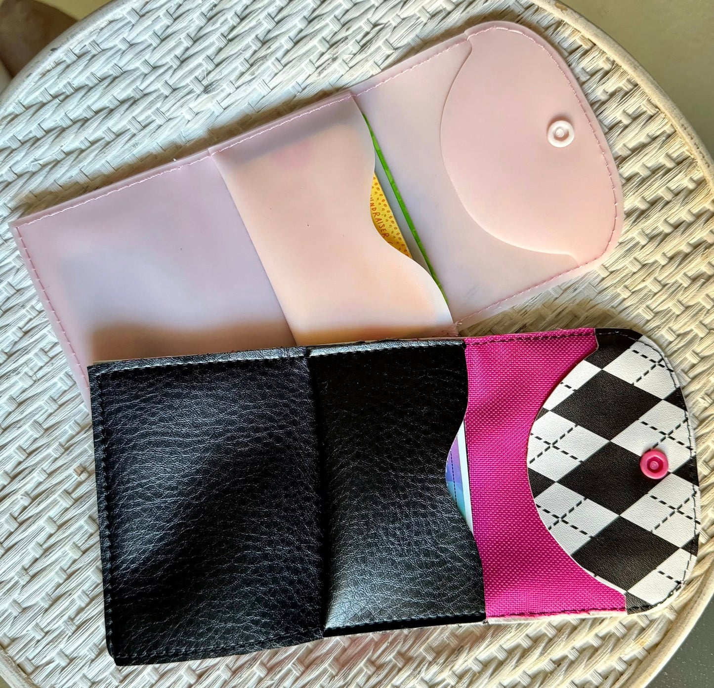 Mini Marvel Compact Wallet Pattern