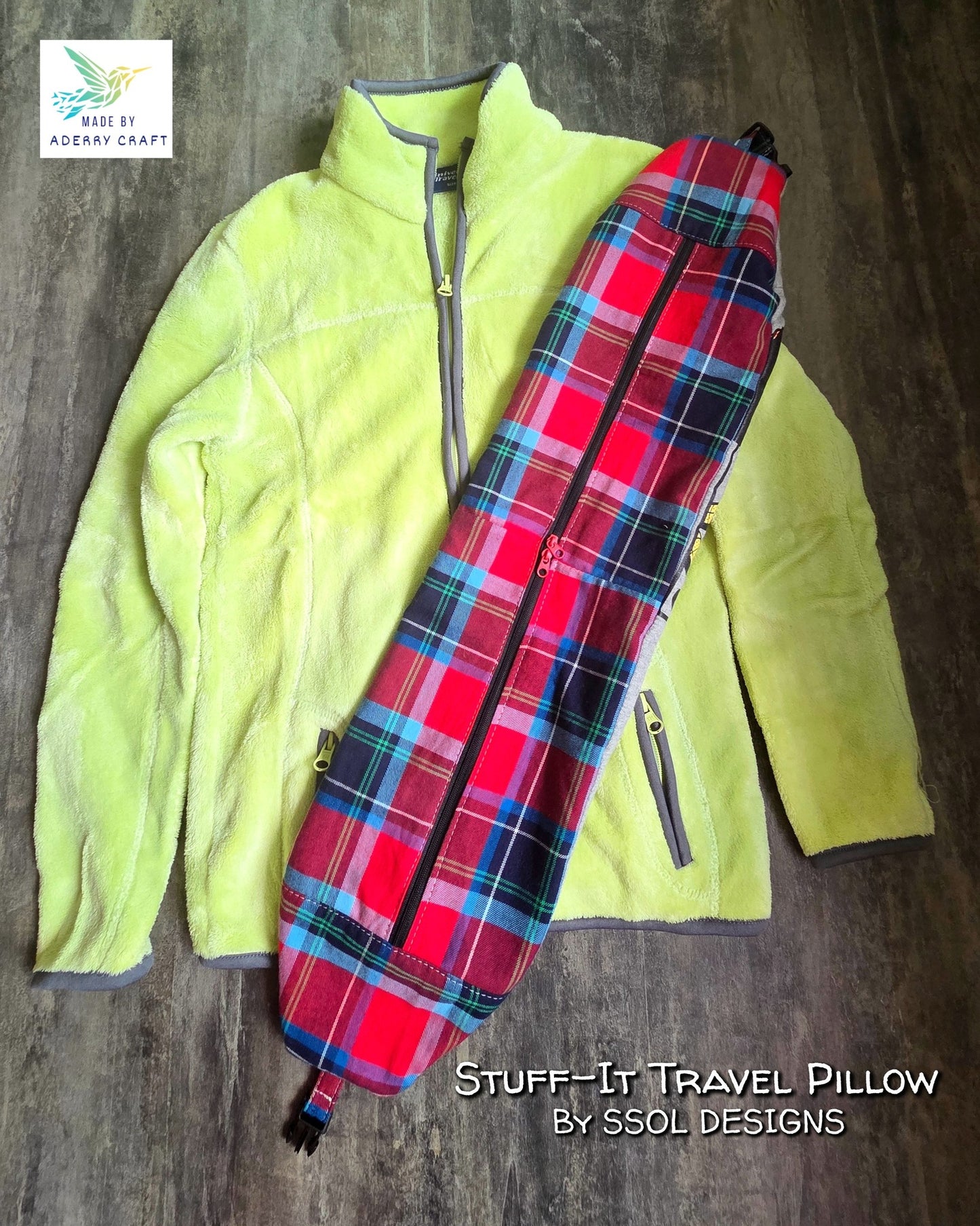 Stuff-it Travel Pillow Pattern