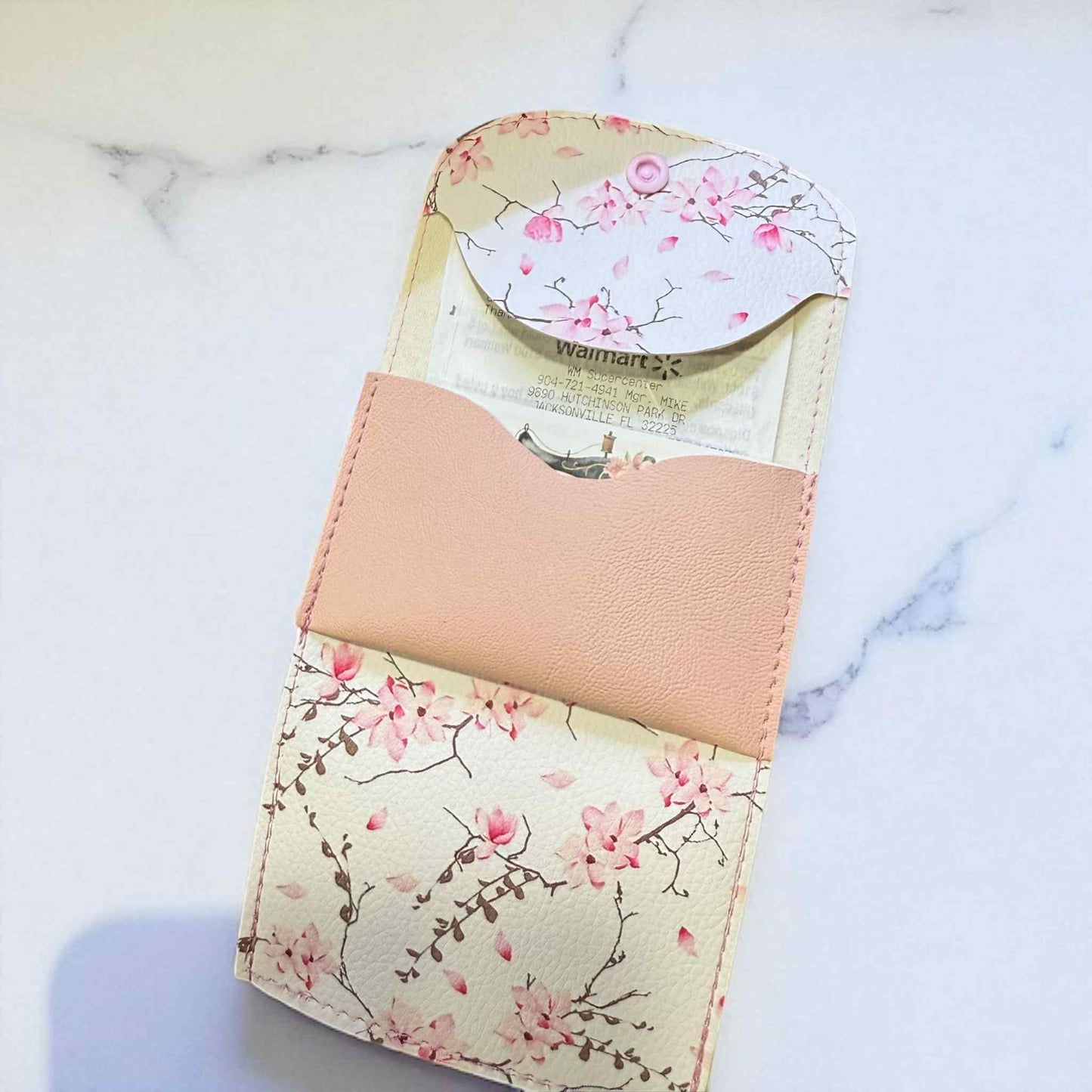 Mini Marvel Compact Wallet Pattern