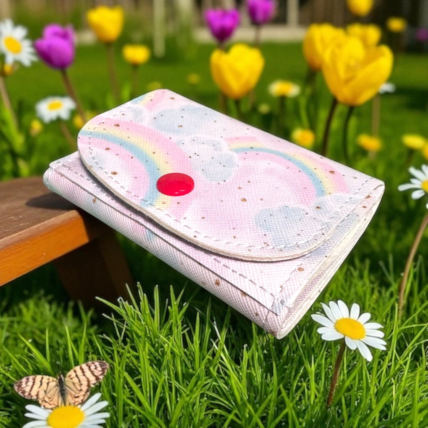 Mini Marvel Compact Wallet Pattern