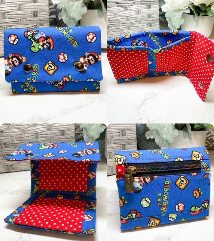 Haru Trifold Wallet Pattern