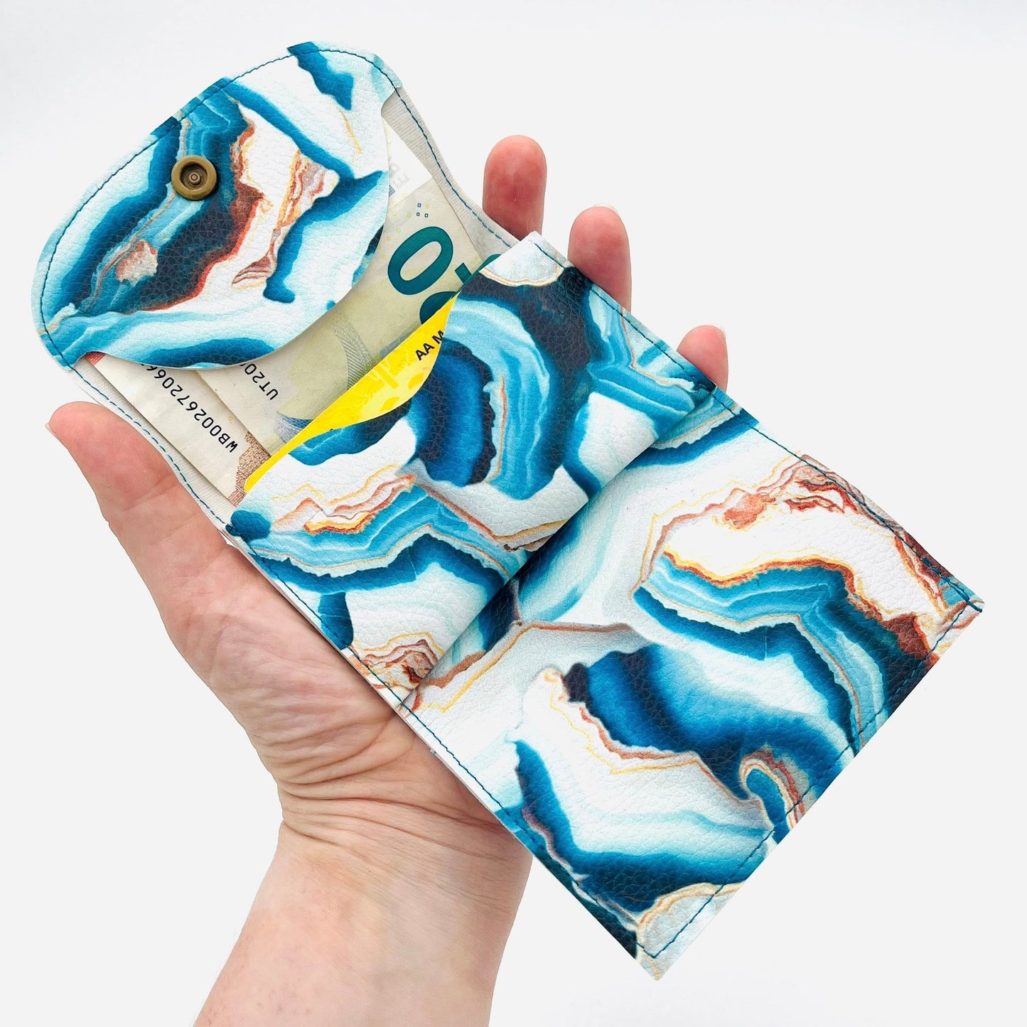 Mini Marvel Compact Wallet Pattern