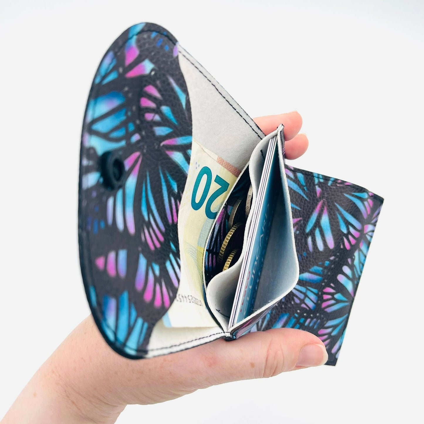 Mini Marvel Compact Wallet Pattern