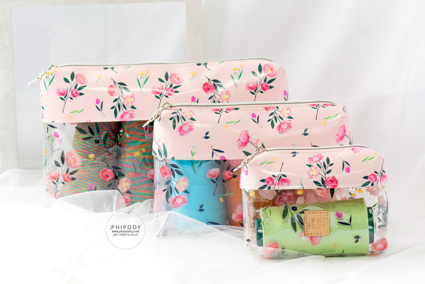 Crystal Clear Trio Pouch Pattern
