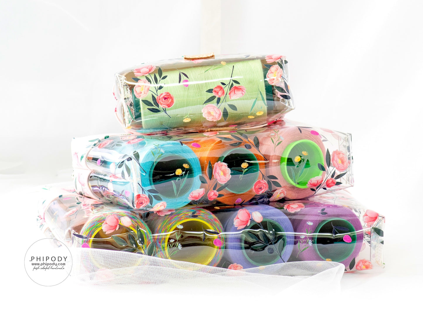 Crystal Clear Trio Pouch Pattern