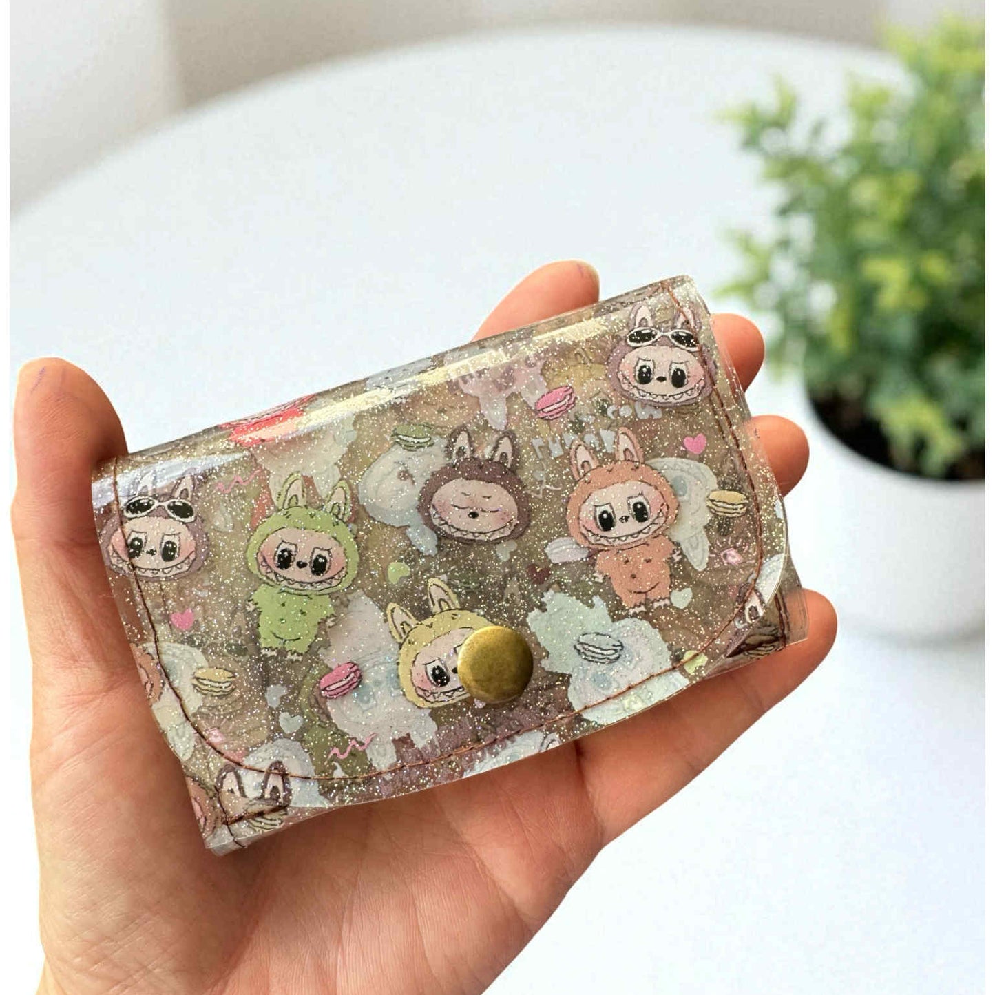 Mini Marvel Compact Wallet Pattern