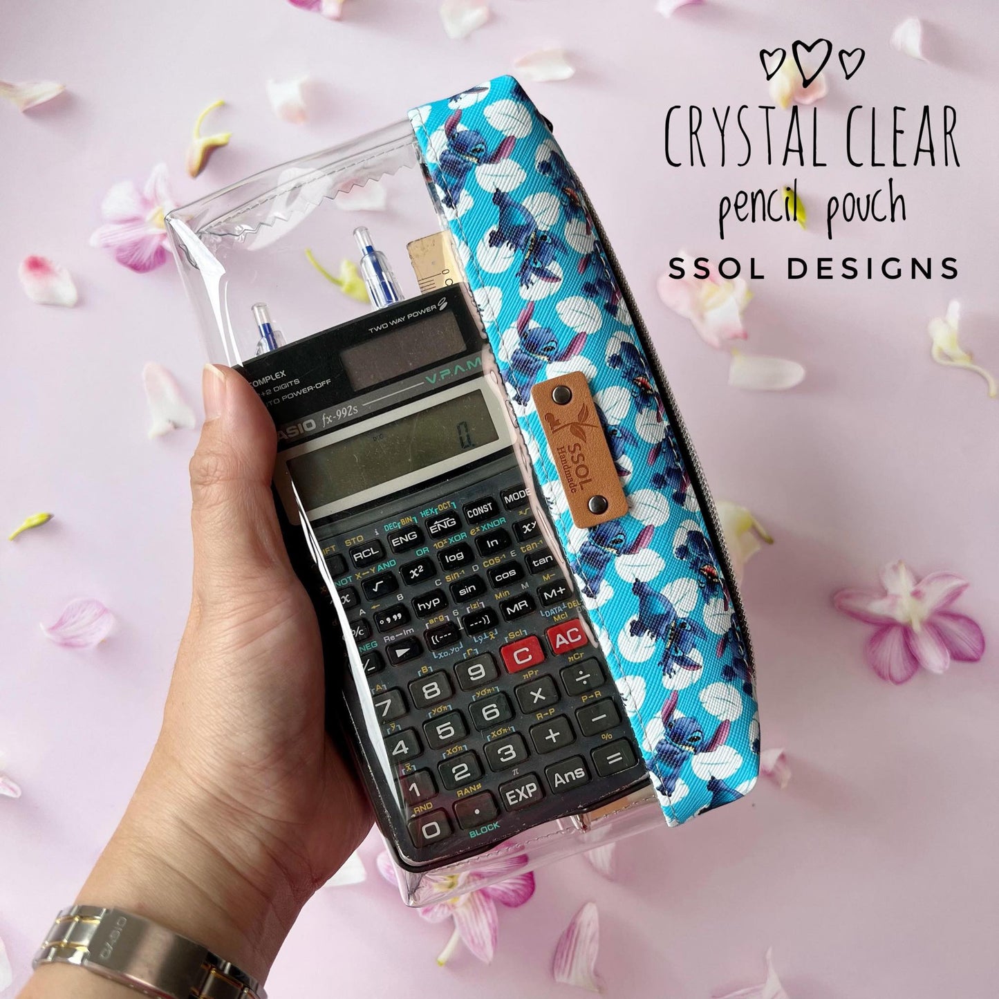 Crystal Clear Trio Pouch Pattern