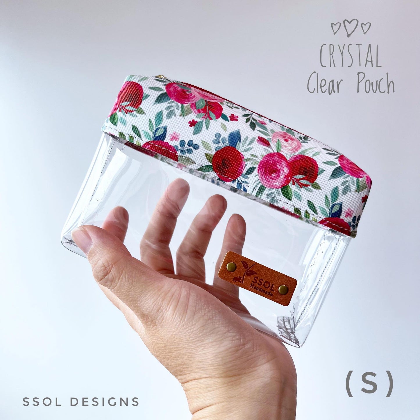 Crystal Clear Trio Pouch Pattern