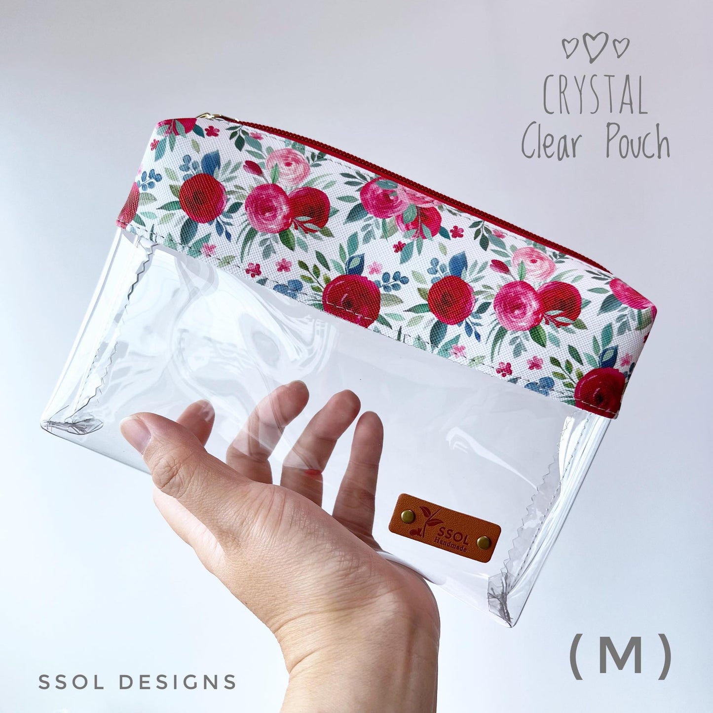 Crystal Clear Trio Pouch Pattern