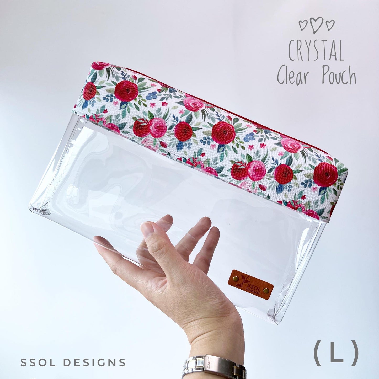 Crystal Clear Trio Pouch Pattern