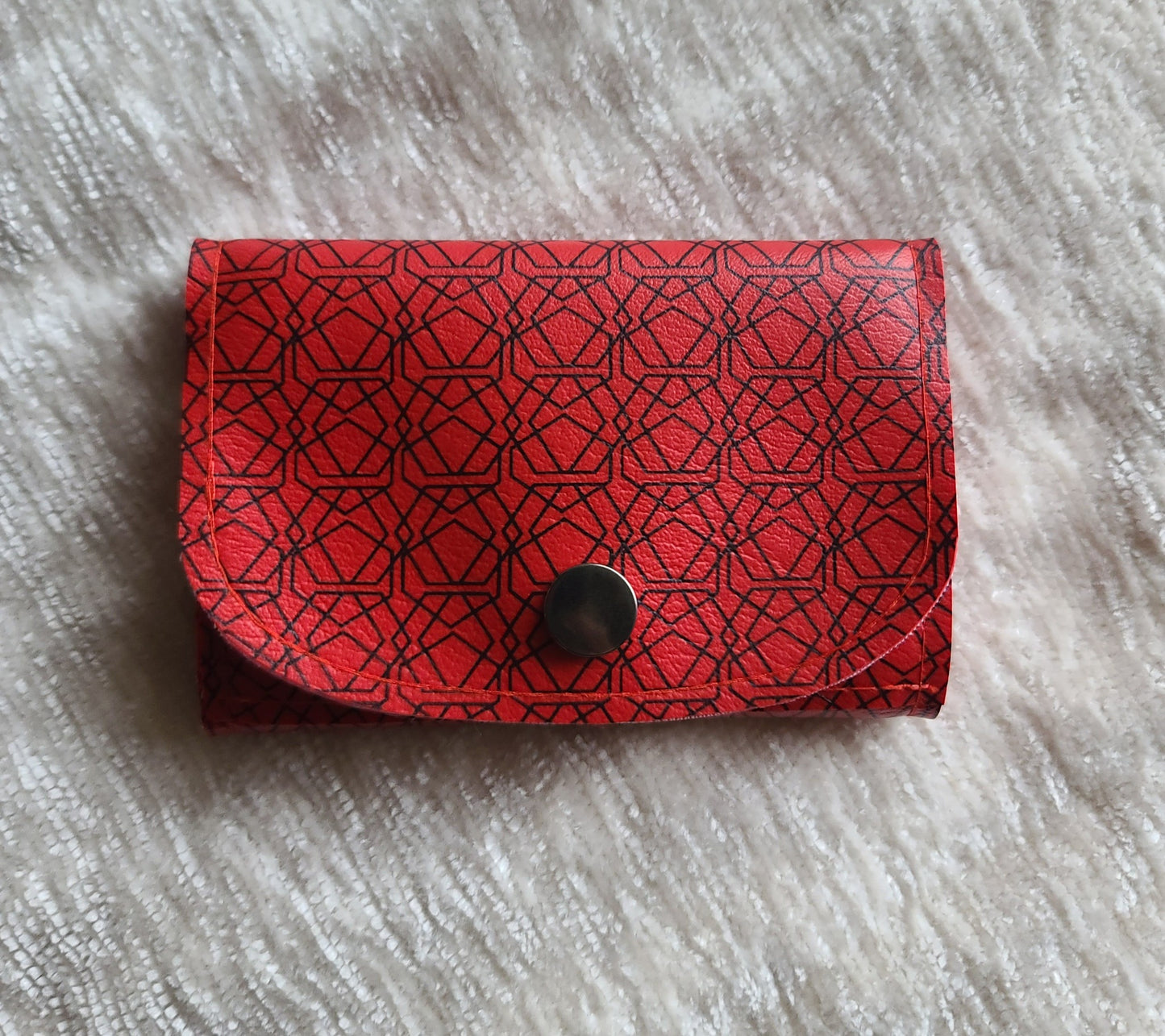 Mini Marvel Compact Wallet Pattern