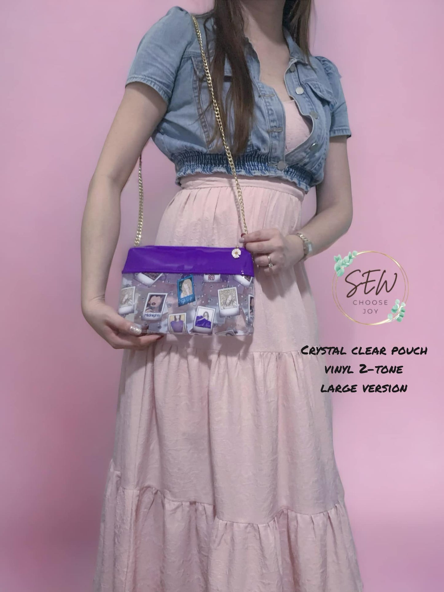 Crystal Clear Trio Pouch Pattern