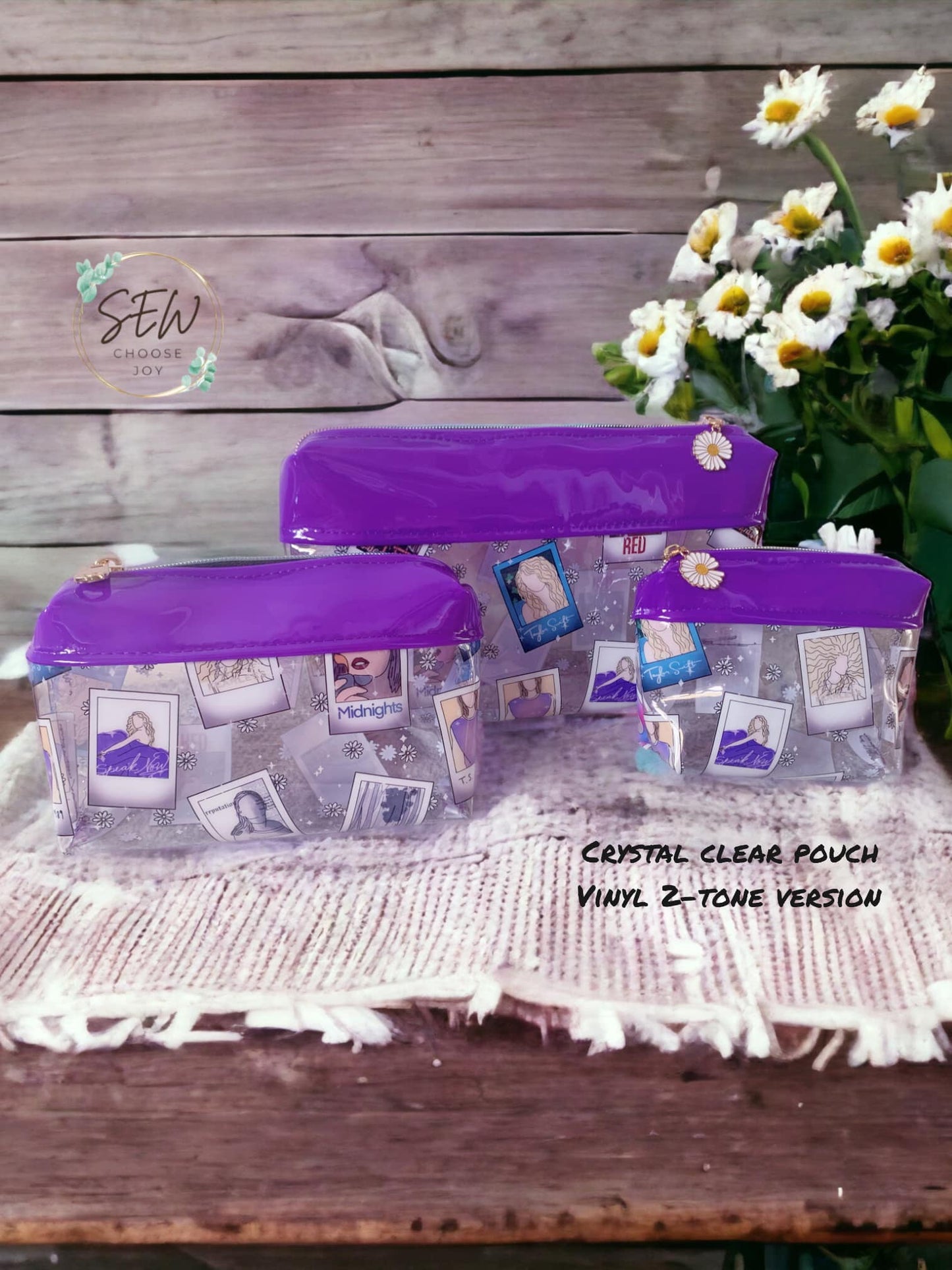 Crystal Clear Trio Pouch Pattern