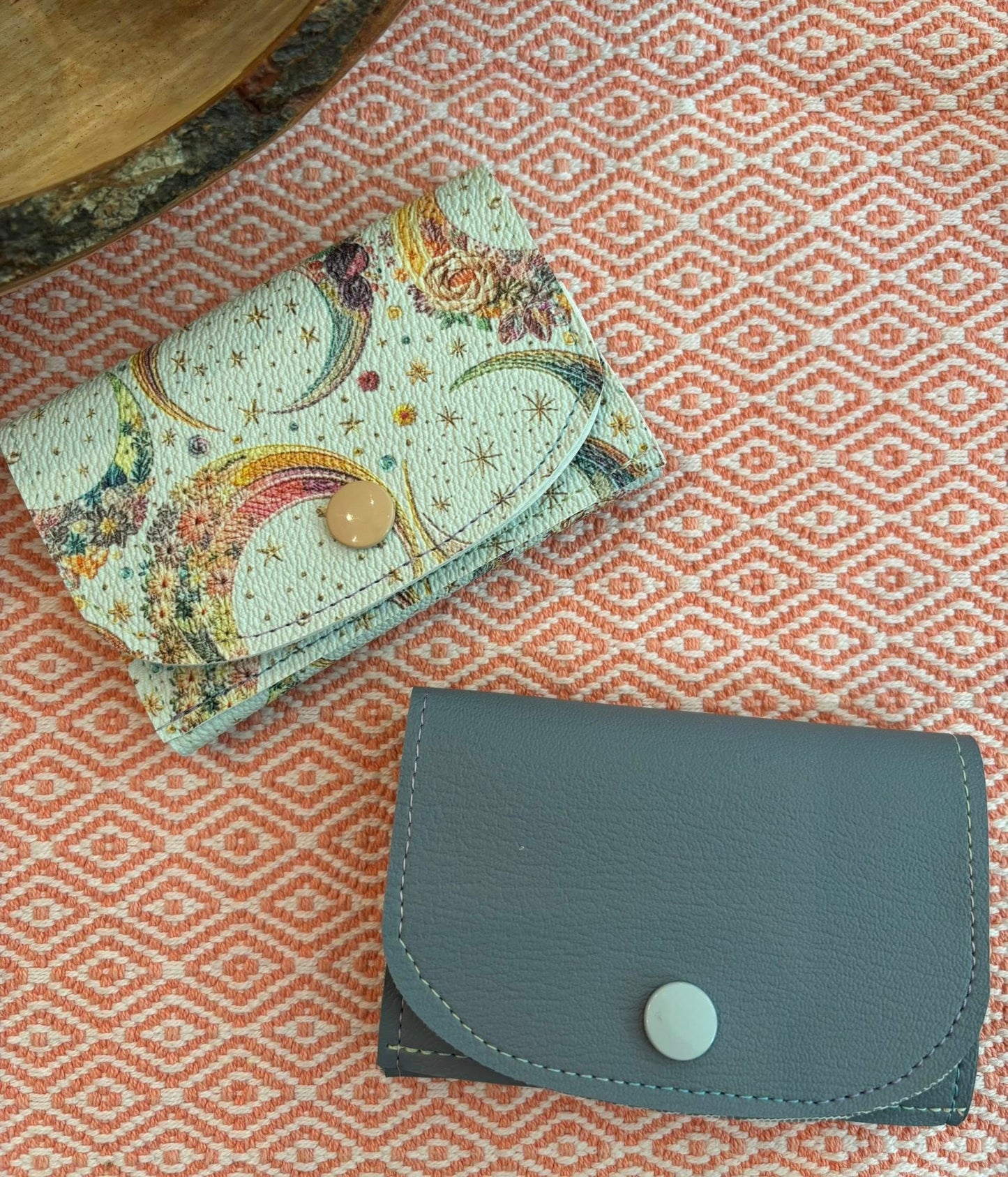Mini Marvel Compact Wallet Pattern