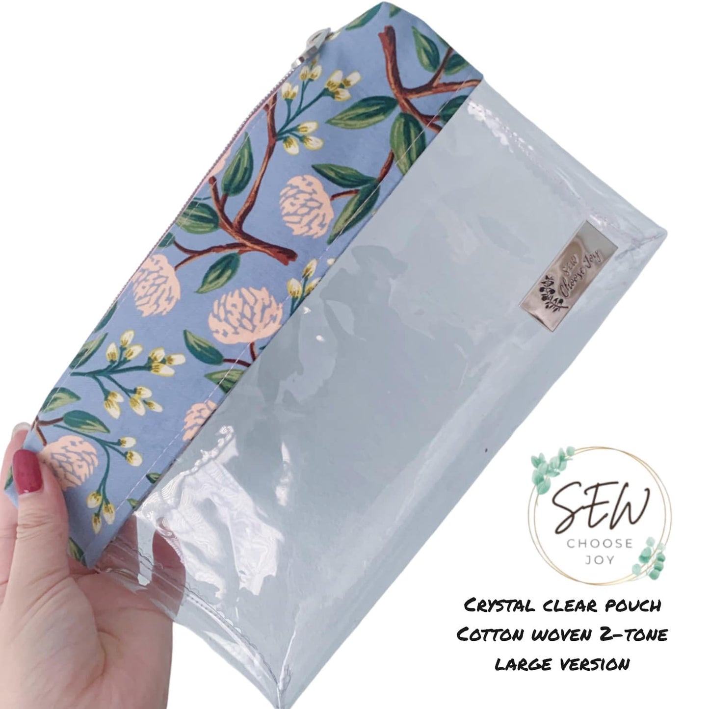 Crystal Clear Trio Pouch Pattern