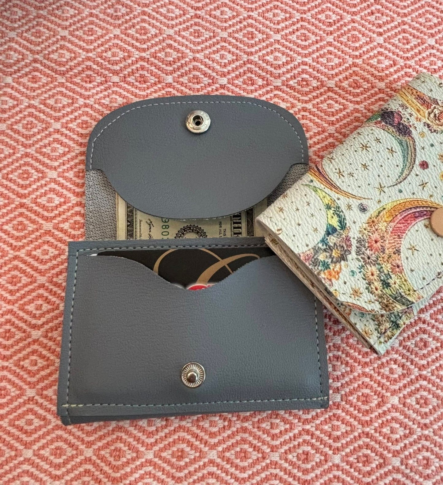 Mini Marvel Compact Wallet Pattern