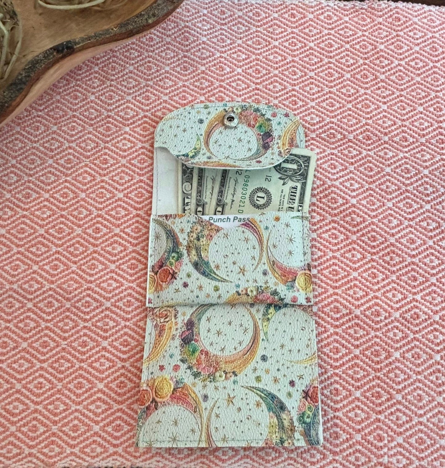 Mini Marvel Compact Wallet Pattern