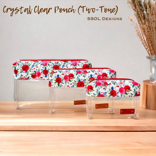 Crystal Clear Trio Pouch Pattern