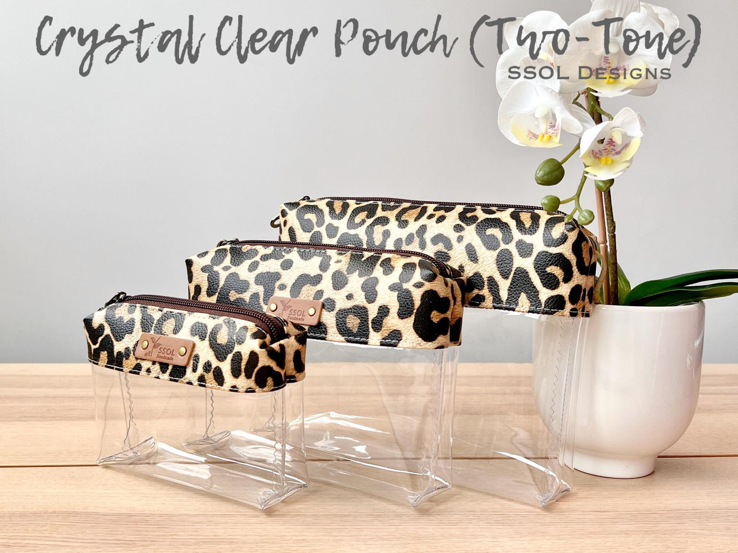 Crystal Clear Trio Pouch Pattern