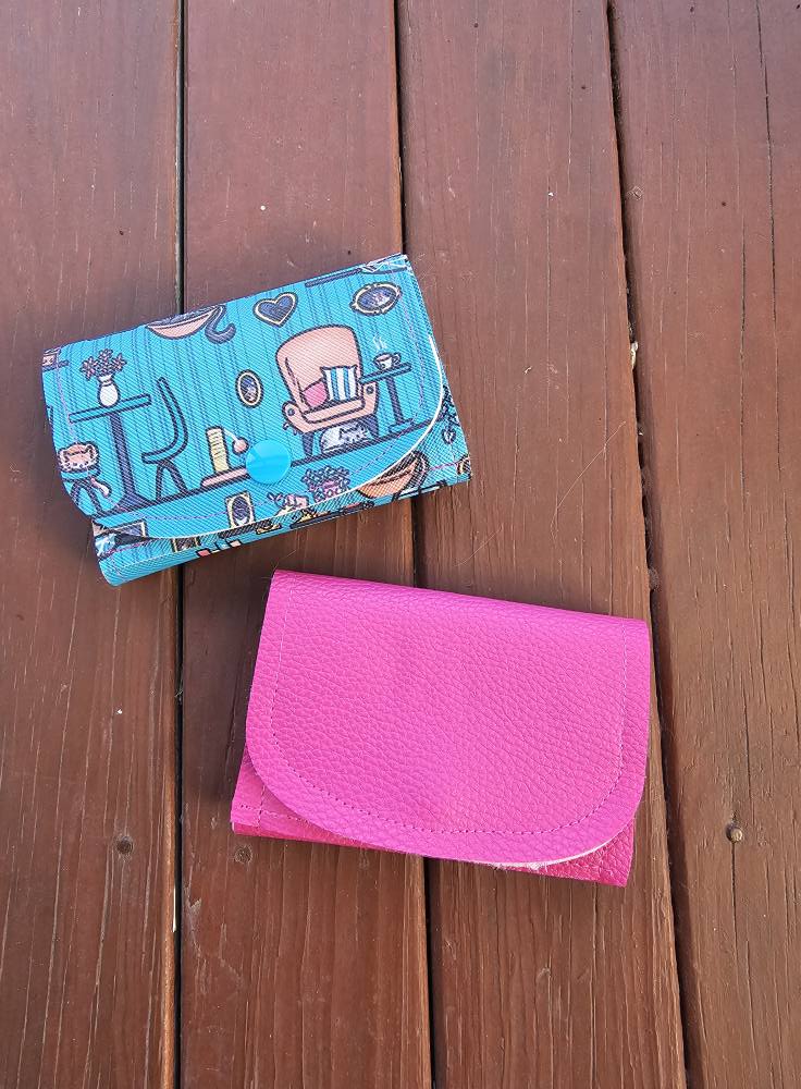 Mini Marvel Compact Wallet Pattern