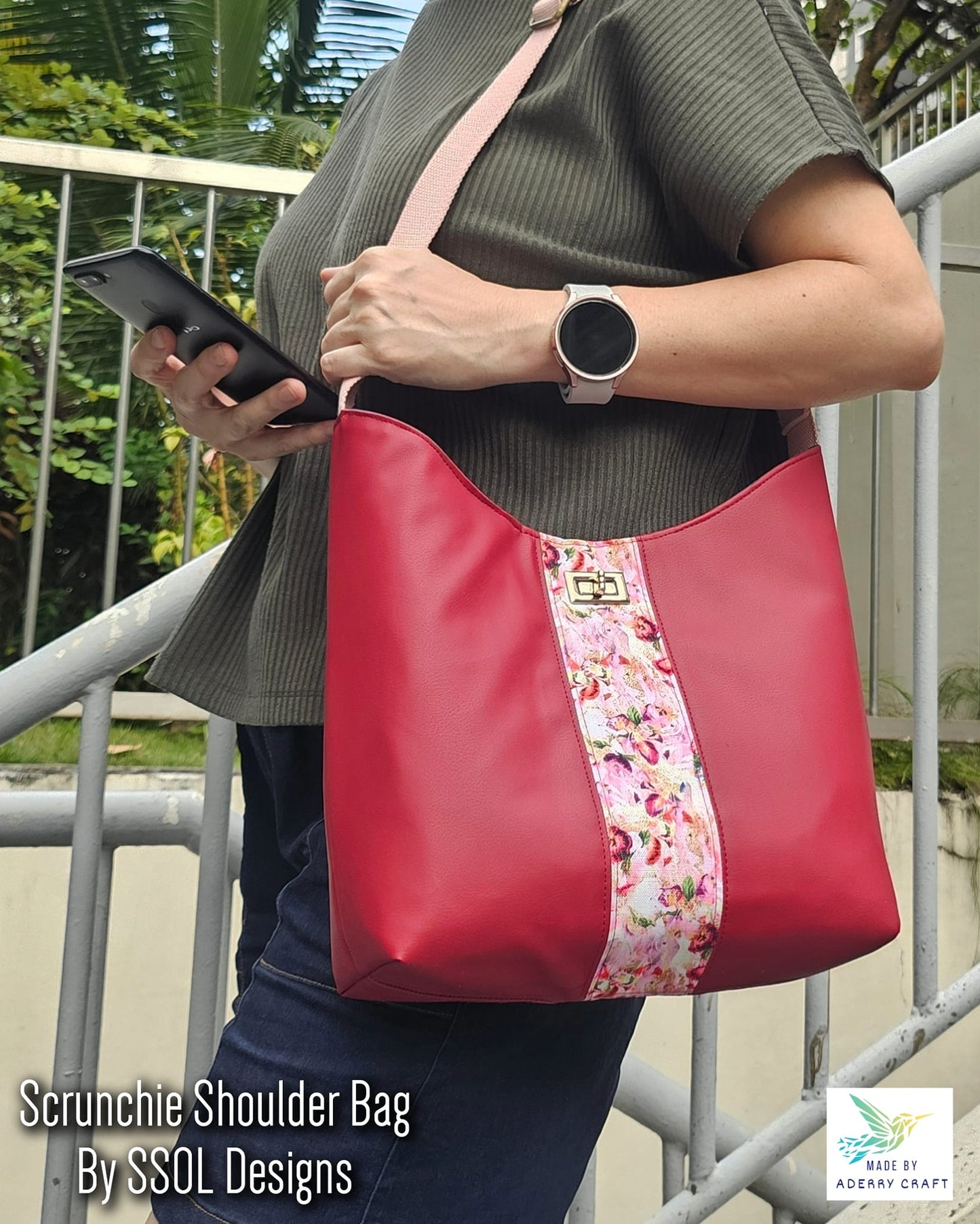 Scrunchie Shoulder Bag Pattern