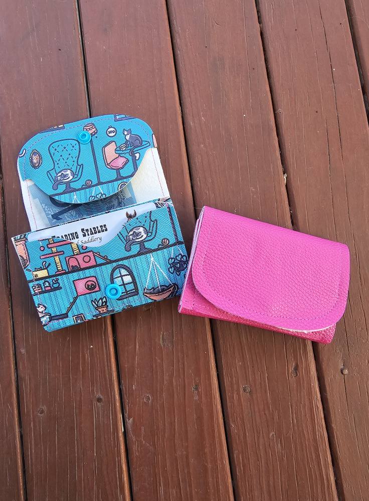 Mini Marvel Compact Wallet Pattern