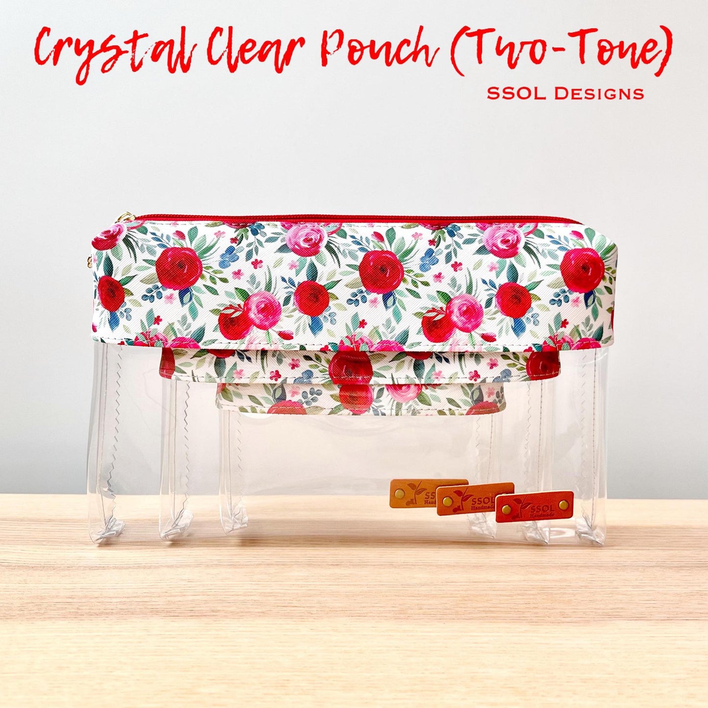 Crystal Clear Trio Pouch Pattern