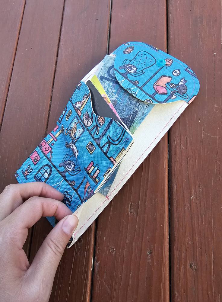 Mini Marvel Compact Wallet Pattern