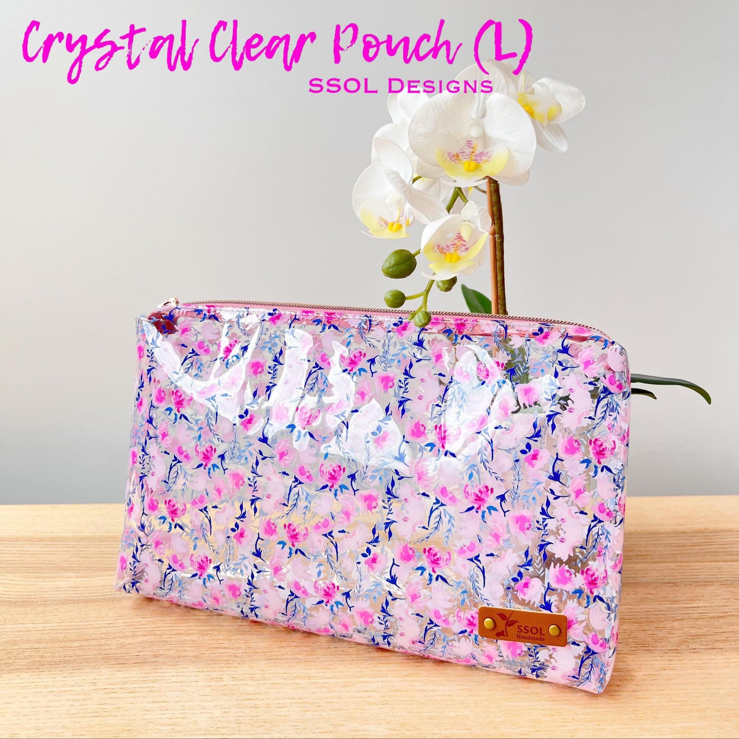 Crystal Clear Trio Pouch Pattern