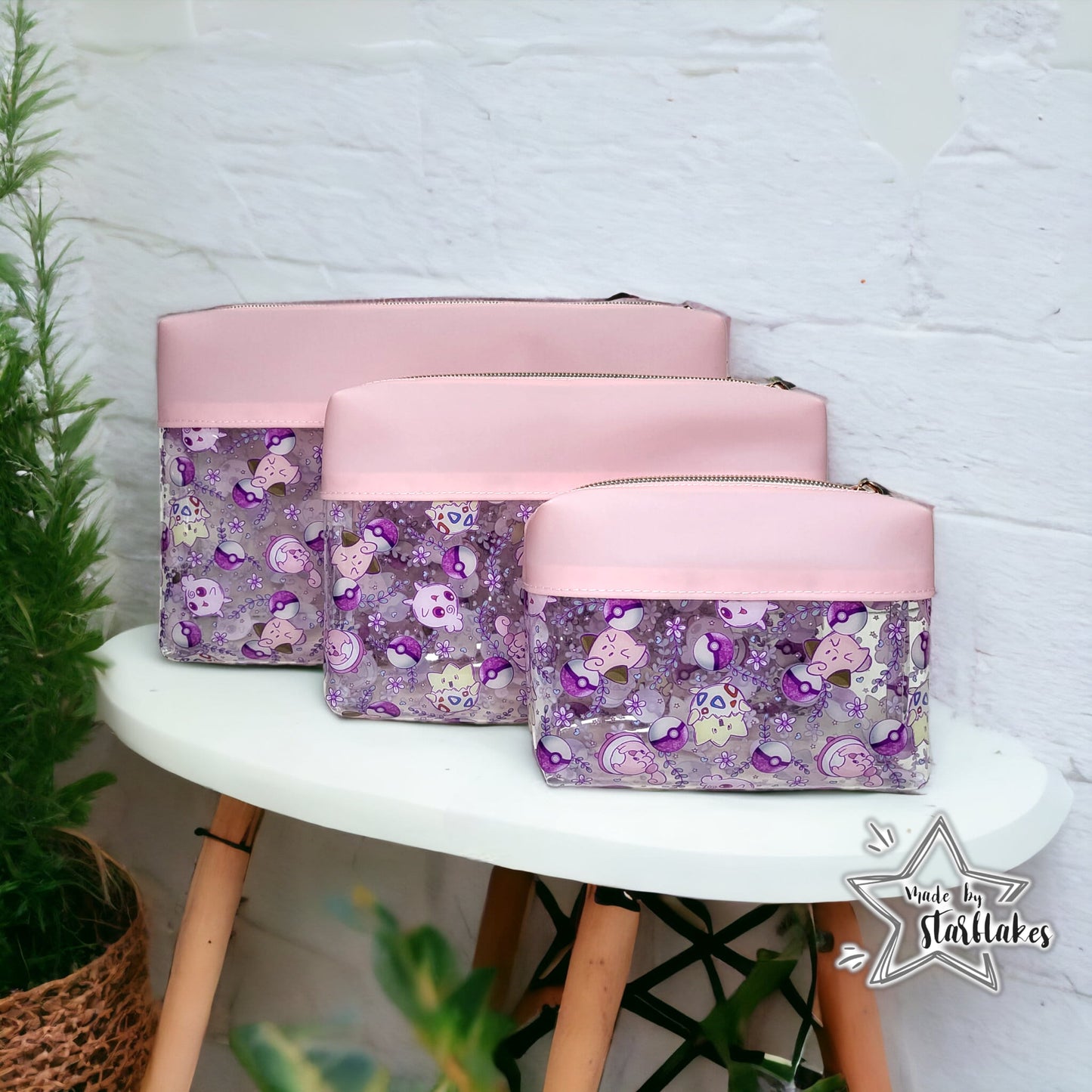 Crystal Clear Trio Pouch Pattern