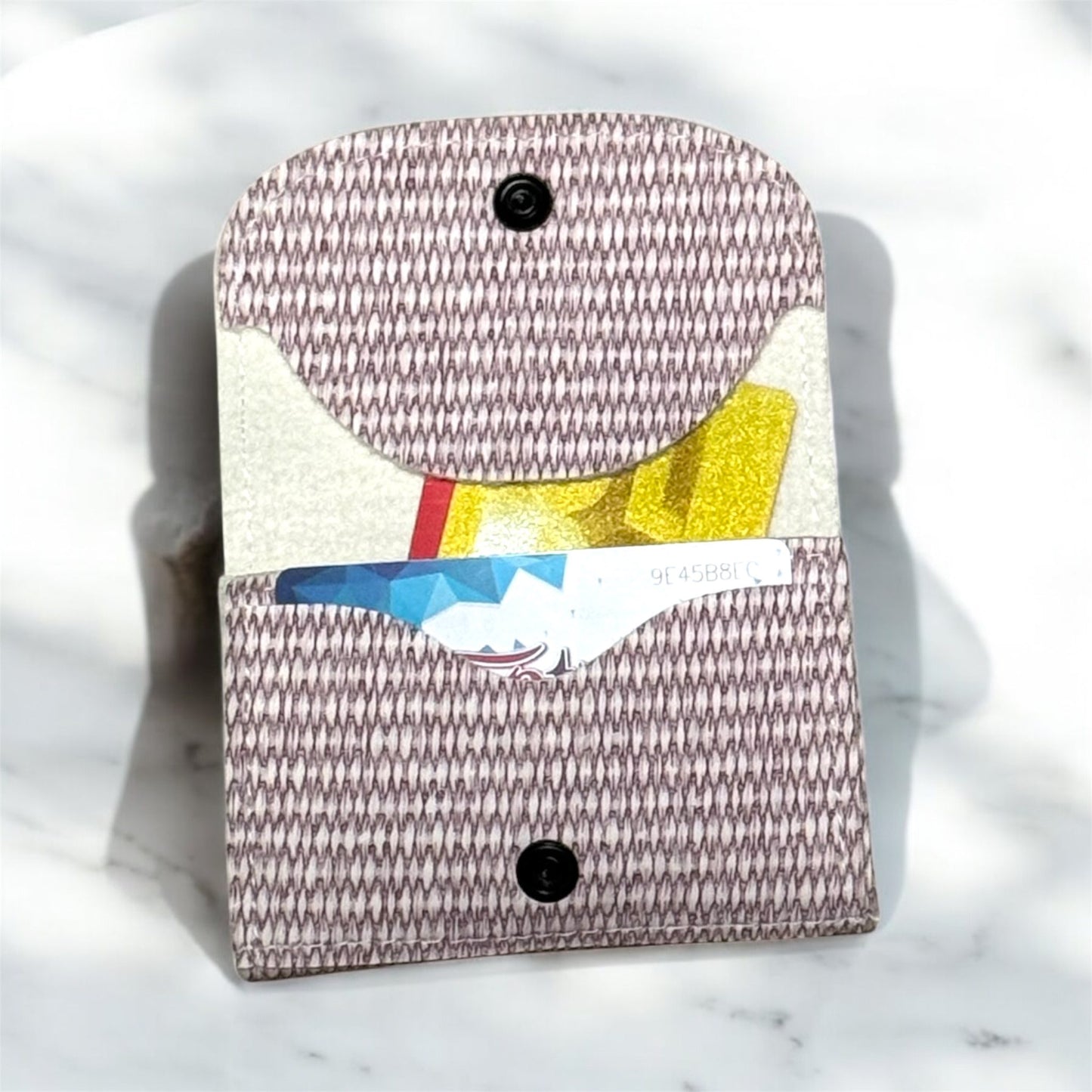 Mini Marvel Compact Wallet Pattern