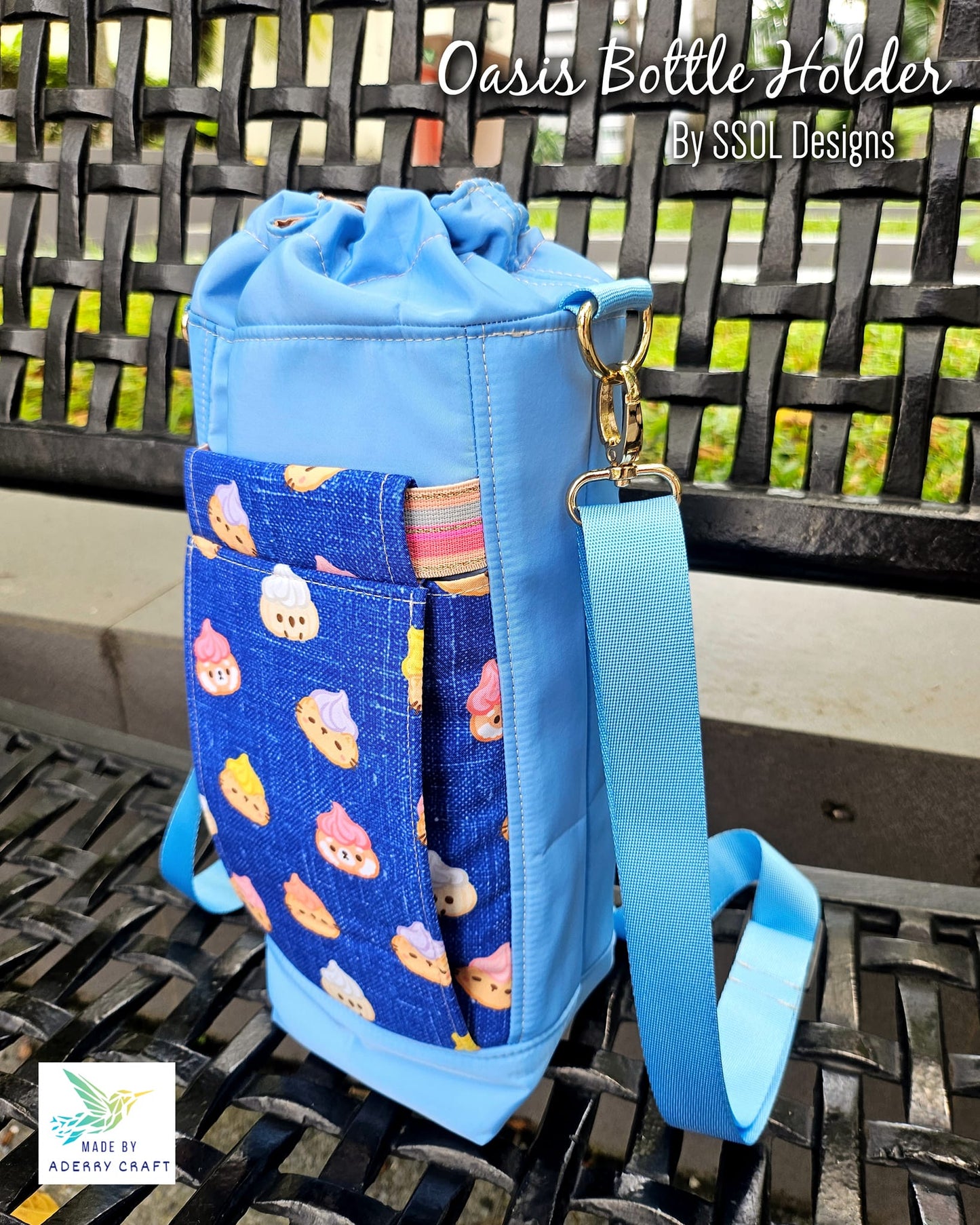 Oasis Bottle Holder Pattern