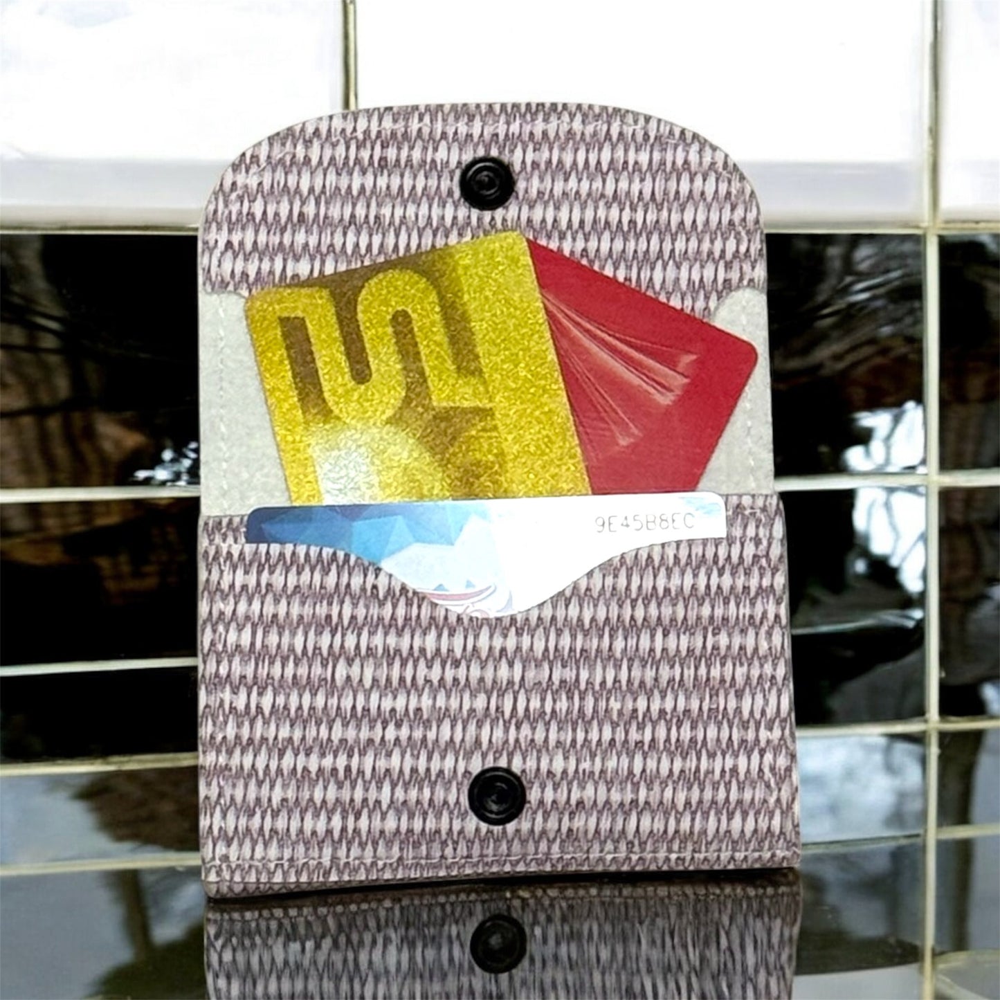 Mini Marvel Compact Wallet Pattern