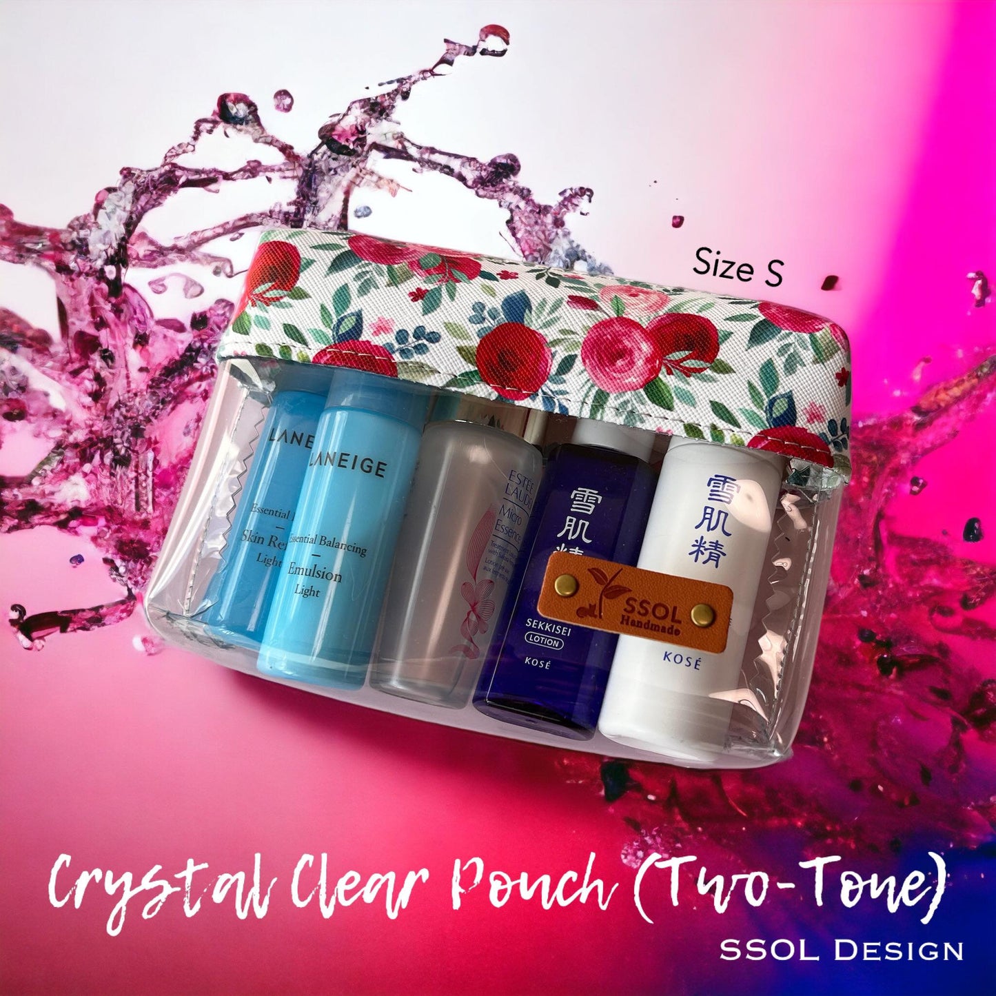 Crystal Clear Trio Pouch Pattern