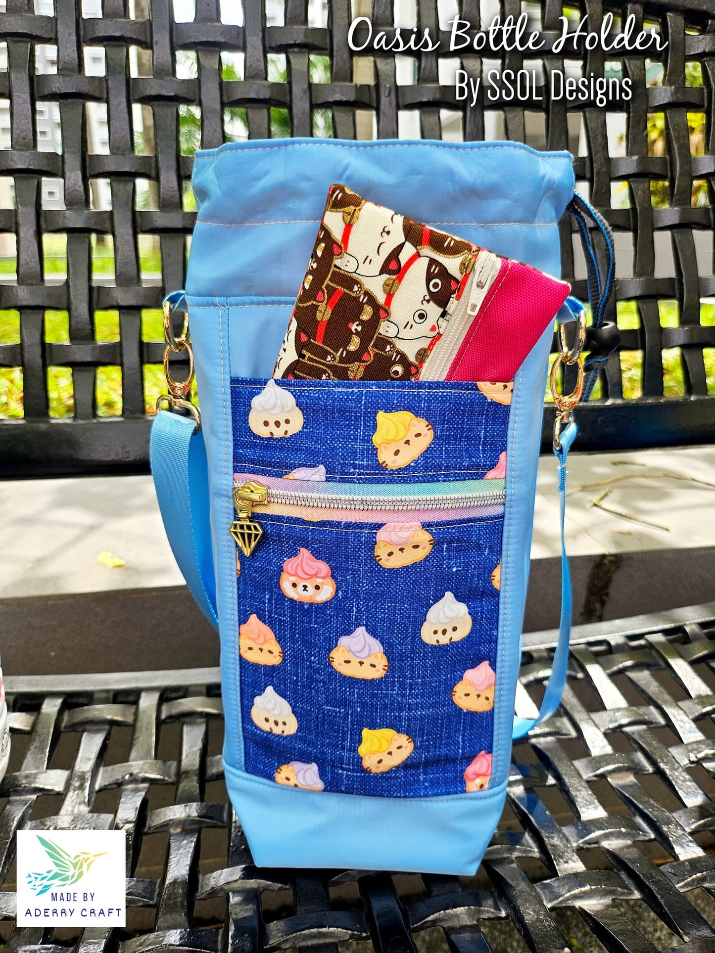 Oasis Bottle Holder Pattern