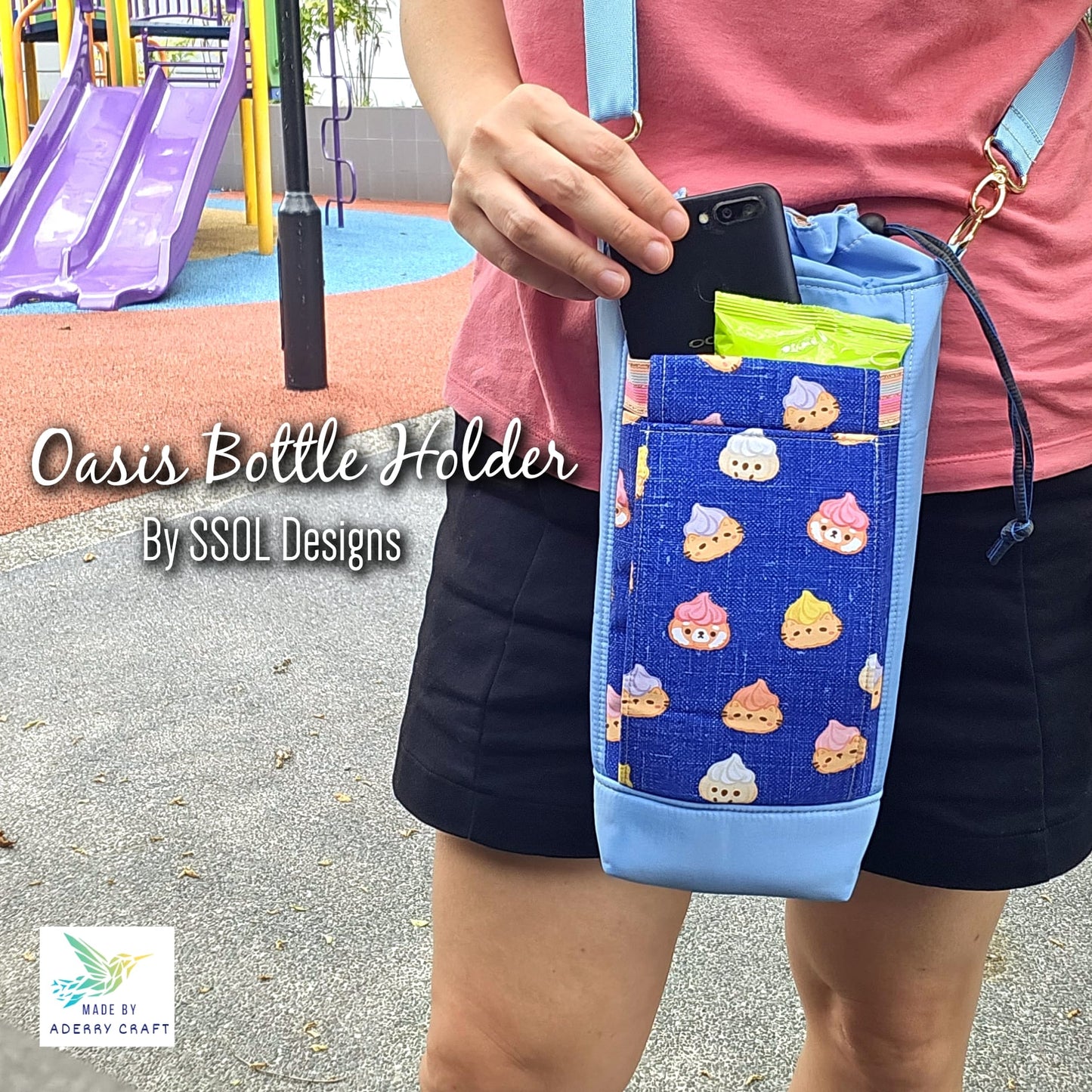 Oasis Bottle Holder Pattern
