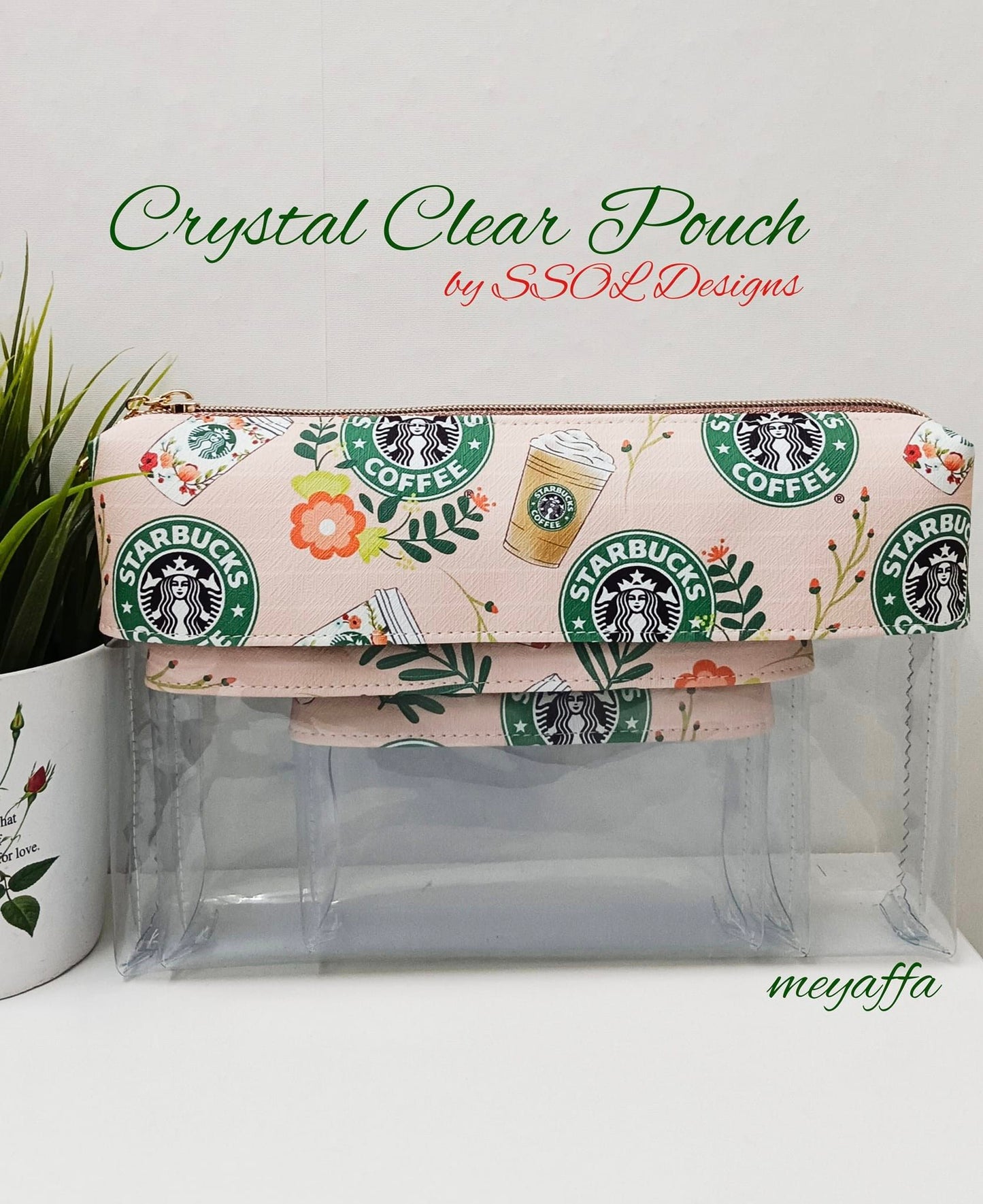 Crystal Clear Trio Pouch Pattern