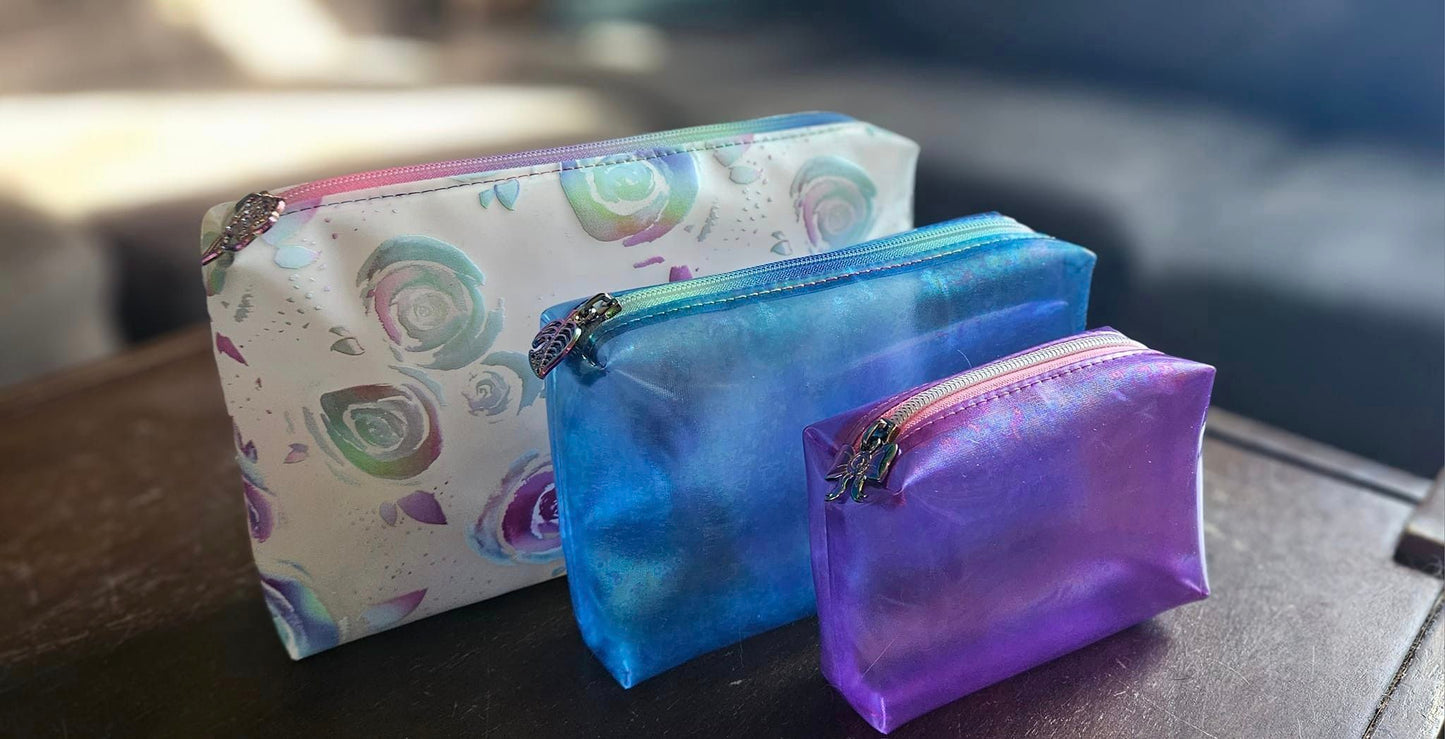 Crystal Clear Trio Pouch Pattern