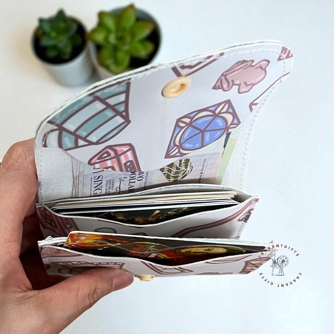 Mini Marvel Compact Wallet Pattern