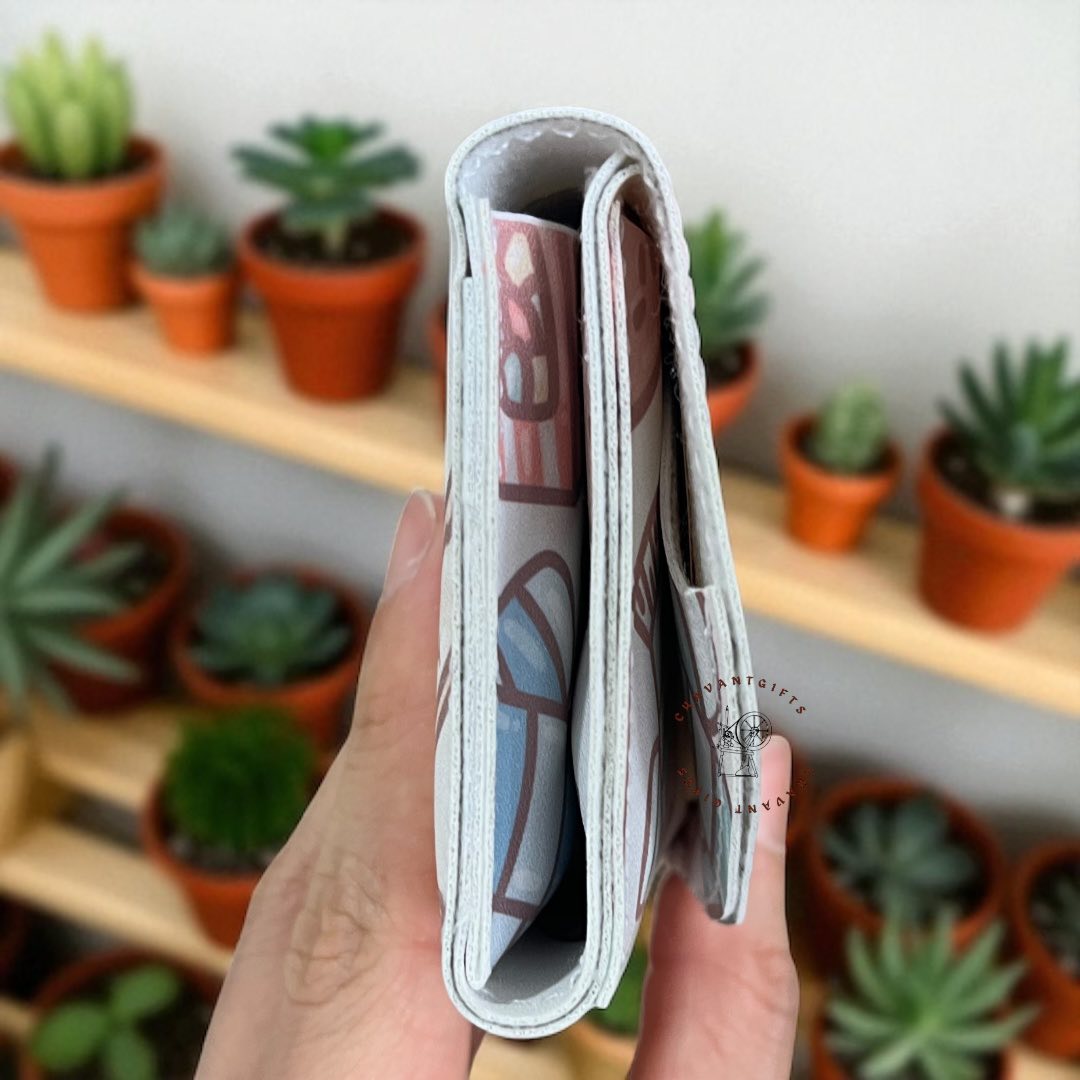 Mini Marvel Compact Wallet Pattern