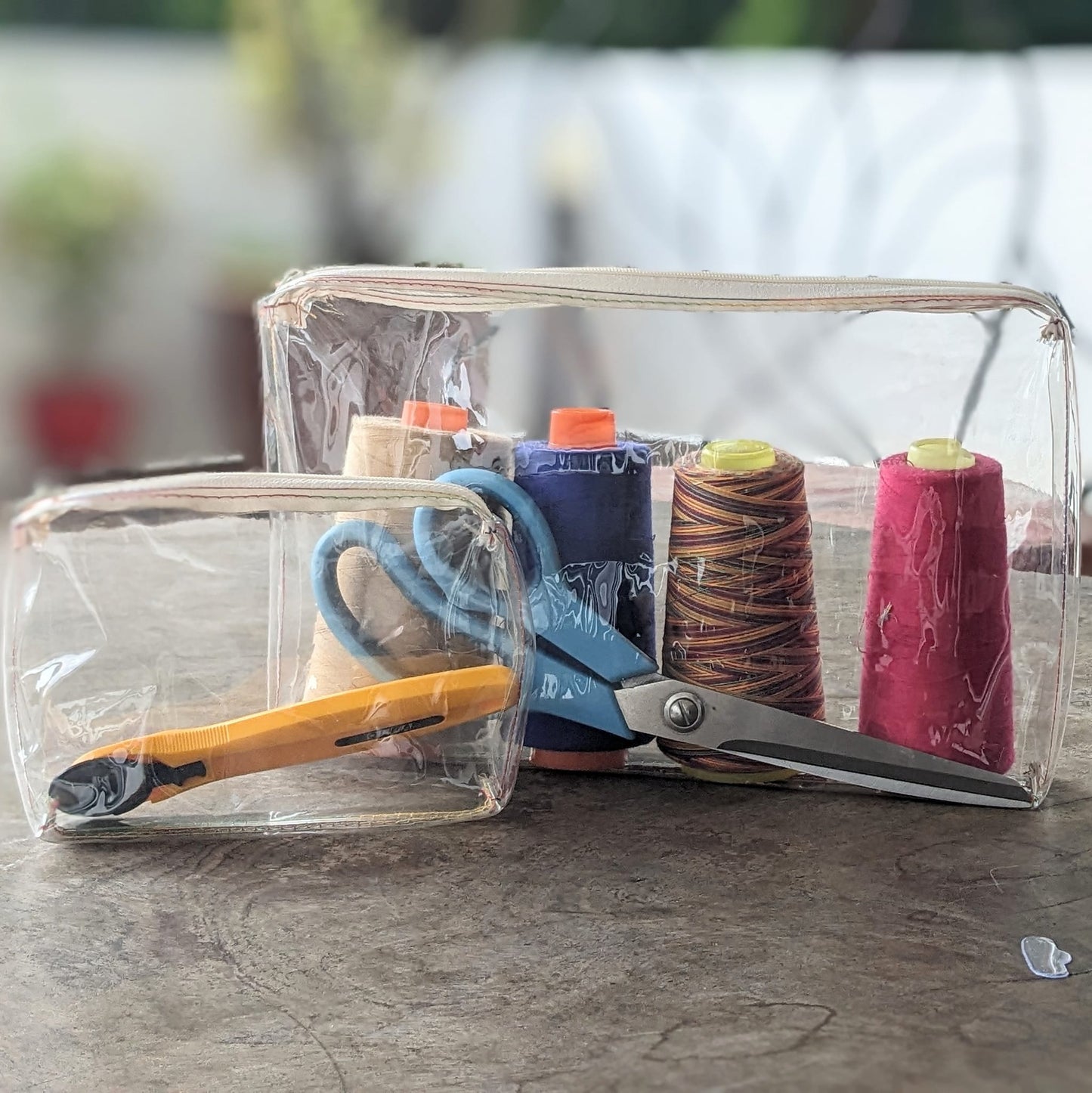 Crystal Clear Trio Pouch Pattern