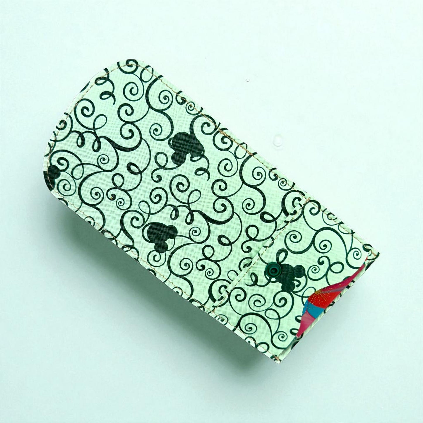 Mini Marvel Compact Wallet Pattern