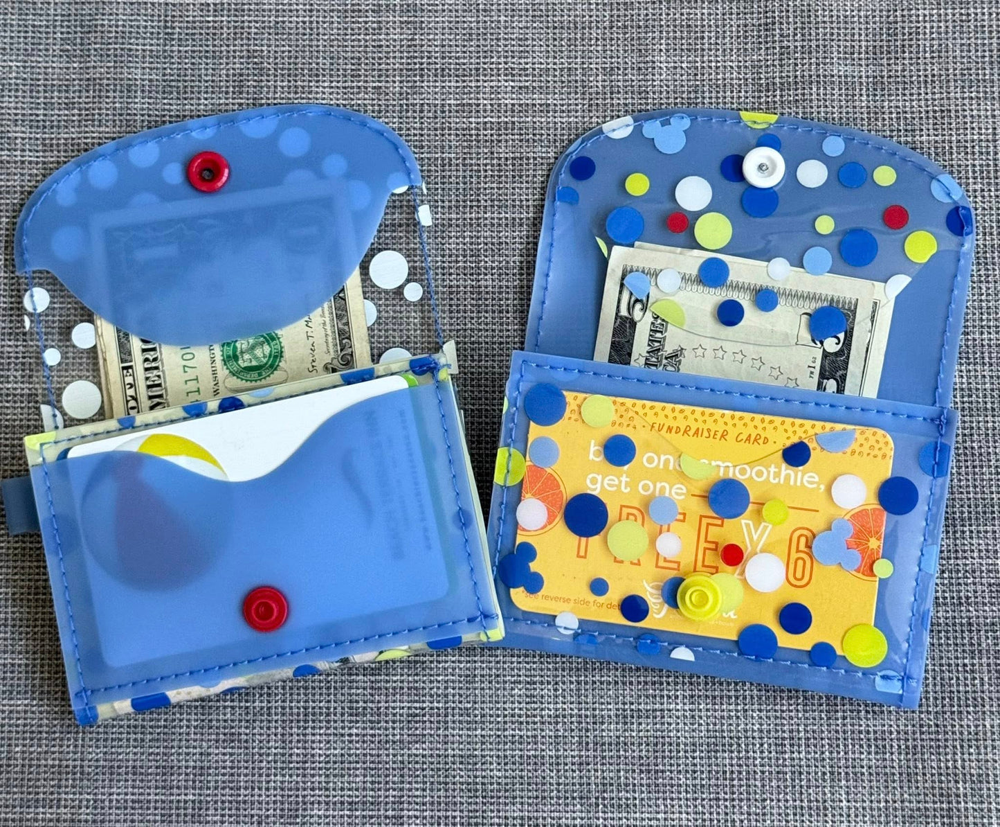 Mini Marvel Compact Wallet Pattern
