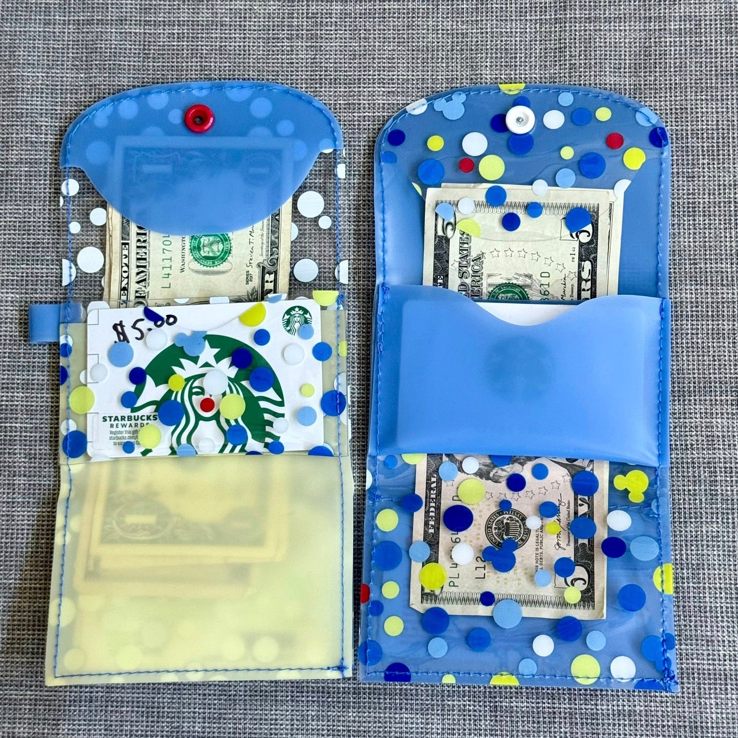 Mini Marvel Compact Wallet Pattern