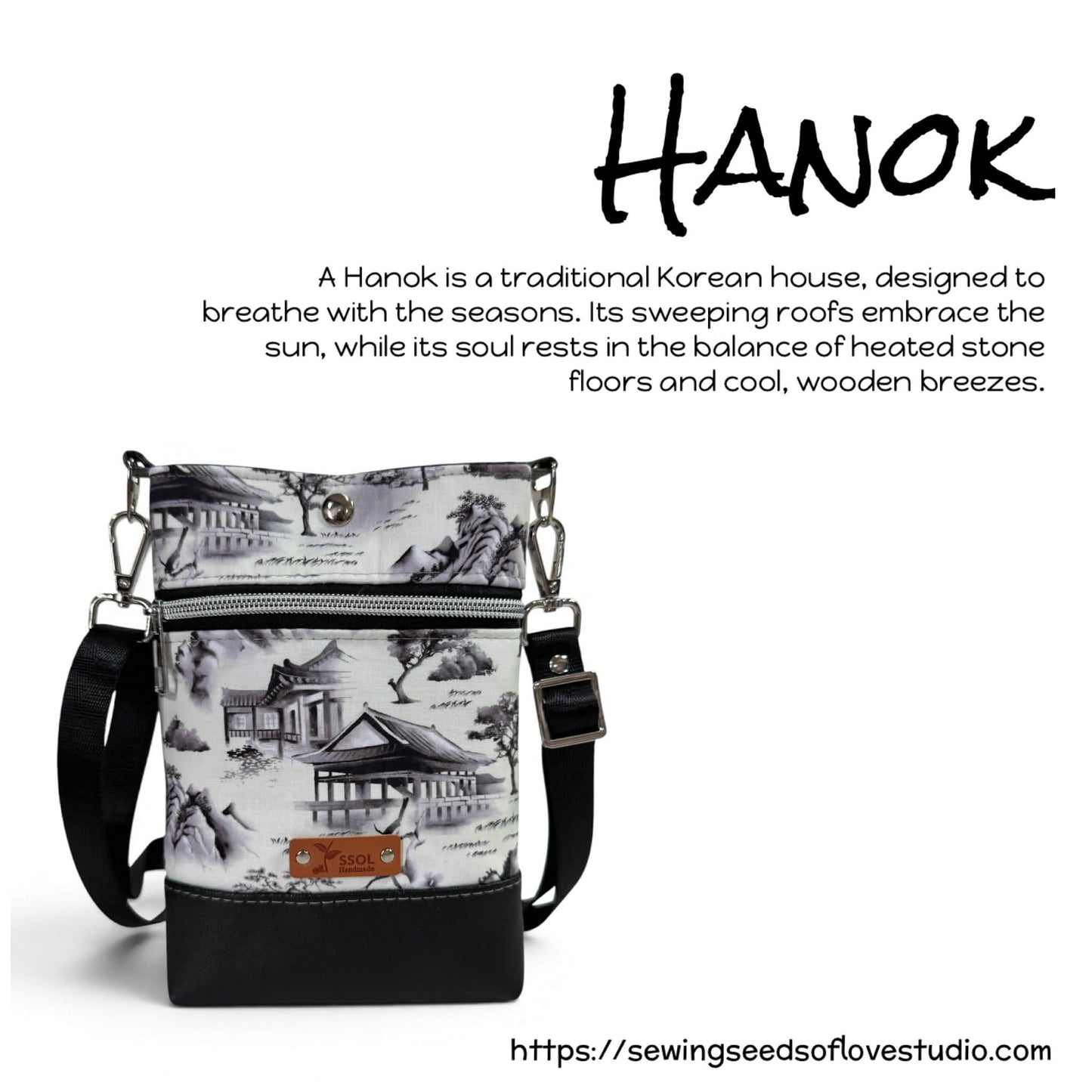 Wanderlust Phone Bag - Korean Theme