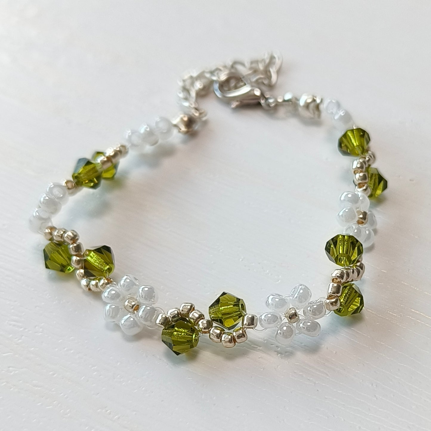 String bead bracelet 10