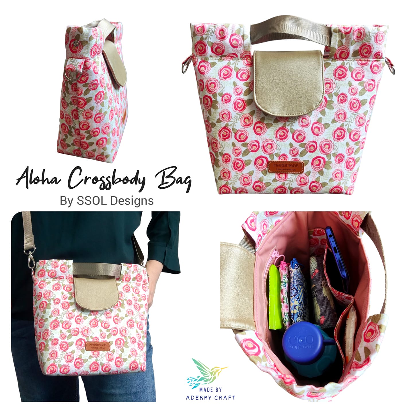 Aloha Crossbody Bag Pattern